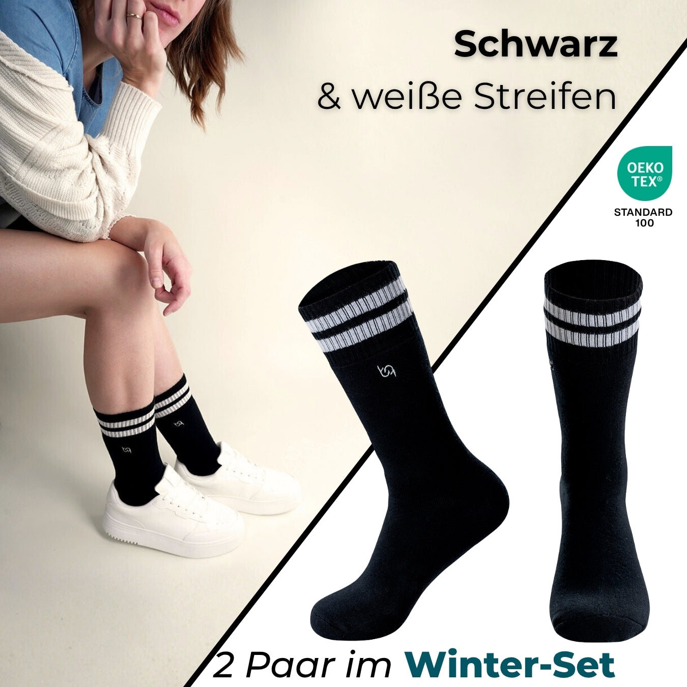 Damen Winter-Socken Bundle