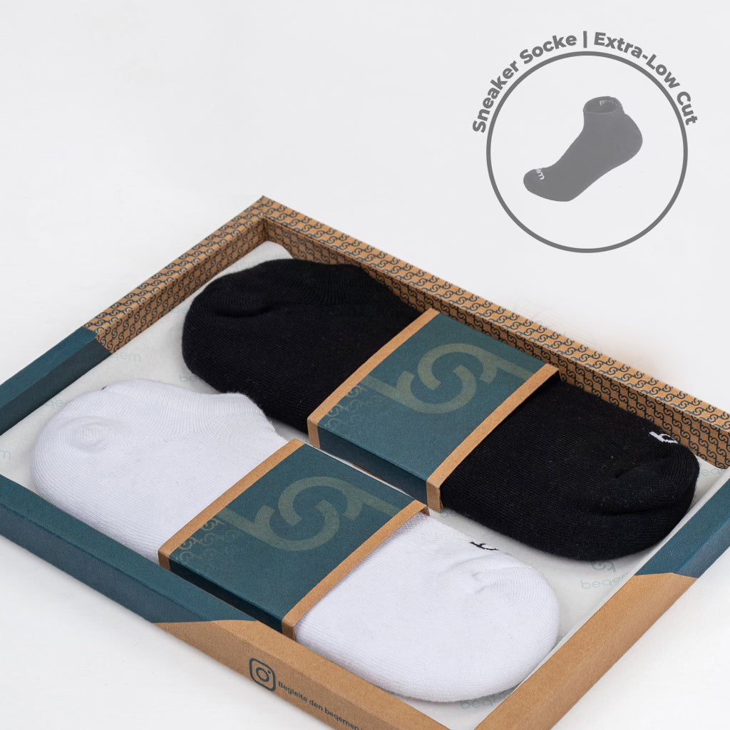 Herren SneakerSocke Low-Cut – Geschenkbox