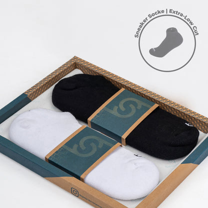 Herren SneakerSocke Low-Cut – Geschenkbox