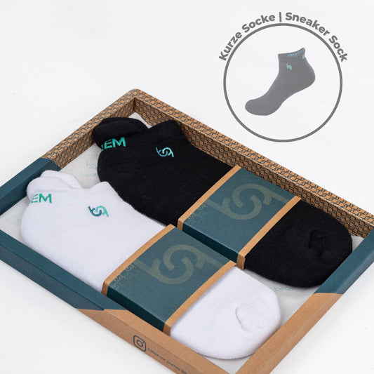 Beqem Sneaker Socken aus ägyptischer Baumwolle – Atmungsaktiv, langlebig, 100% Bio-Baumwolle für maximalen Komfort.