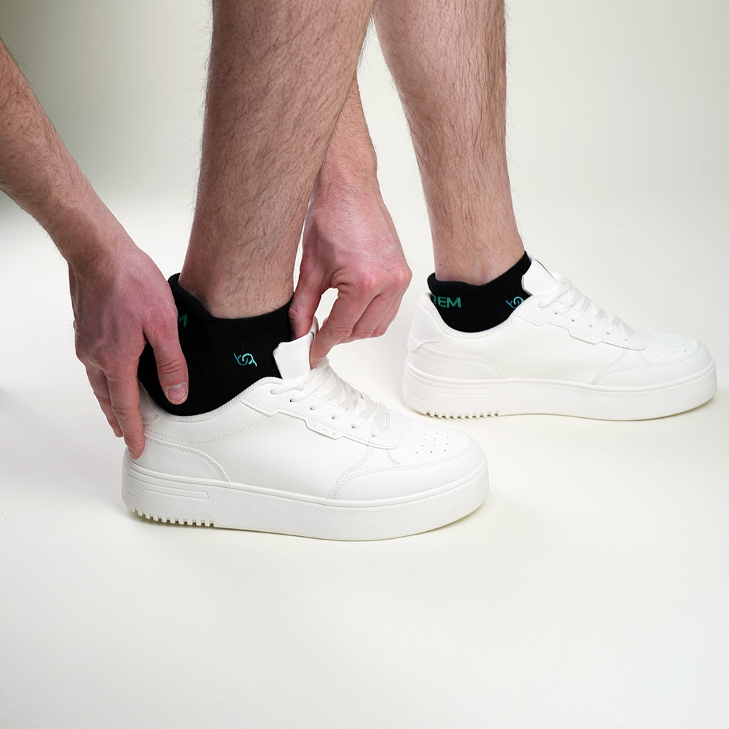 BSSES1SB0302001, BSSES1MB0302001, BSSES1LB0302001, Beqem Sneaker-Socken aus ägyptischer Baumwolle – atmungsaktiv, weich, strapazierfähig und perfekt für den Alltag.