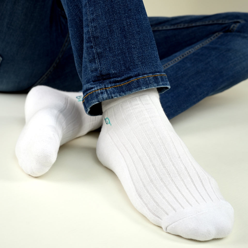 Beqem Sneaker-Socken aus ägyptischer Baumwolle – weich, atmungsaktiv, langlebig. Perfekte Passform für maximalen Komfort