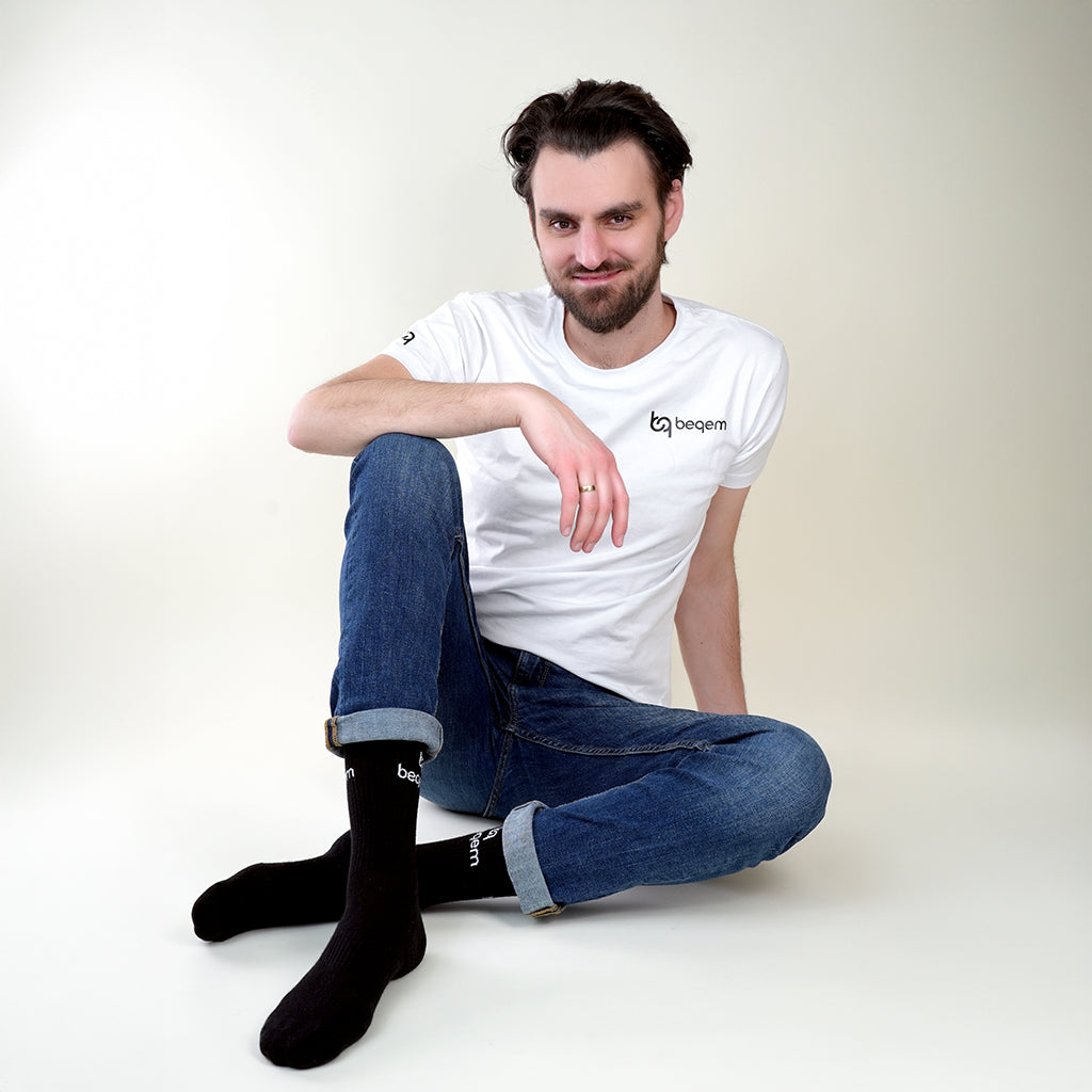 Wandersocken für Herren, stoßabsorbierend gepolstert
