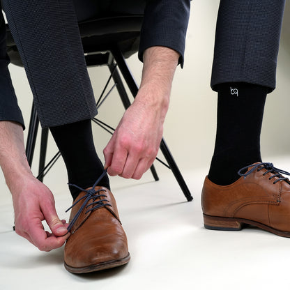 Herren Business-Socken, gepolstert