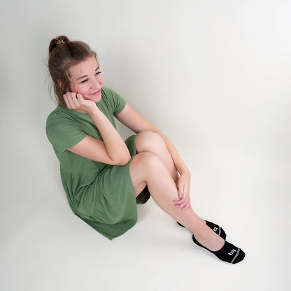 Beqem Füßling-Socken aus ägyptischer Baumwolle – schwarz, atmungsaktiv, perfekte Passform. Hochwertige & bequeme Sneaker-Socken