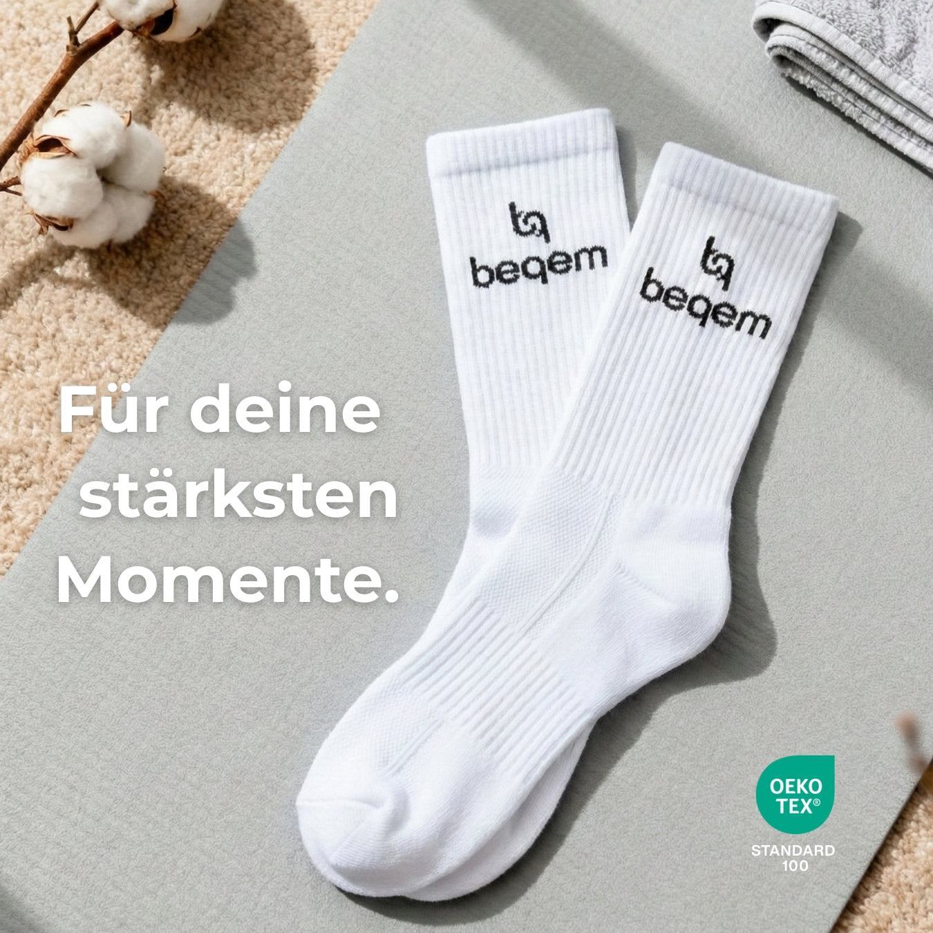 Hohe Damen-Sportsocken