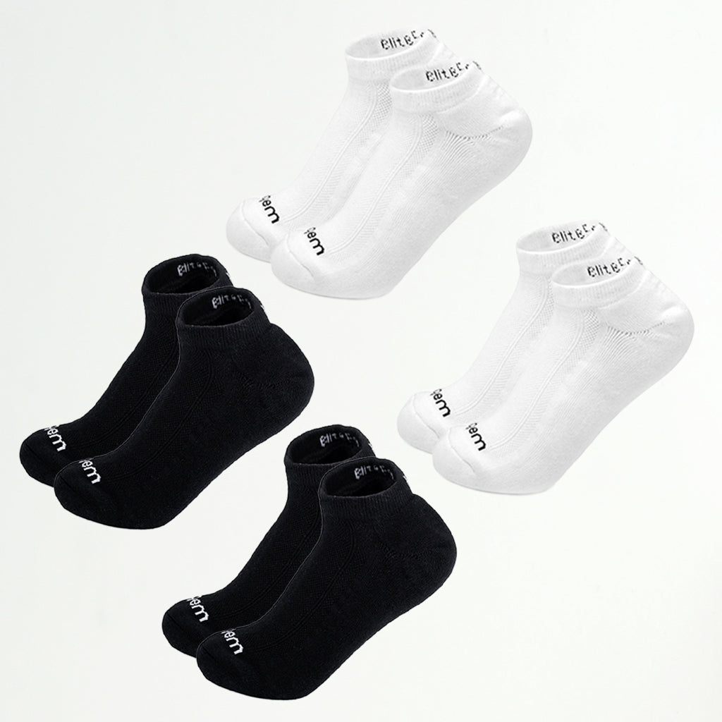 Sneakersocke Low-Cut - Herren, gepolstert