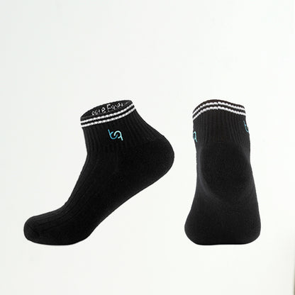 Mittelhohe Retro-Sportsocken Herren, gepolstert