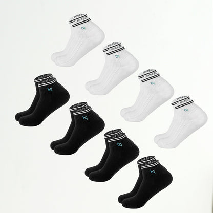 Mittelhohe Retro-Sportsocken Herren, gepolstert