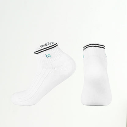 Mittelhohe Retro-Sportsocken Herren, gepolstert