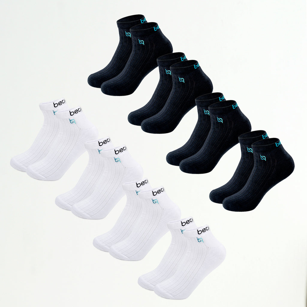 Klassische Sneaker-Socken für Damen, gepolstert