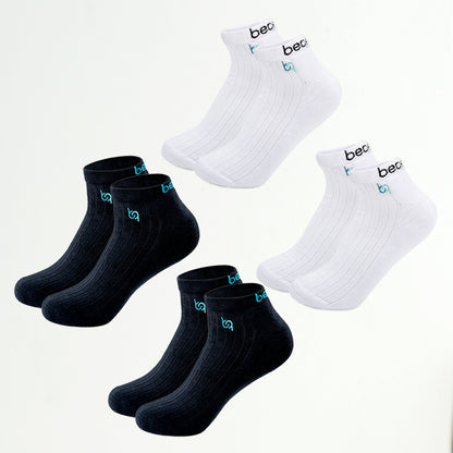 Elegante Herrensneaker-Socken, gepolstert