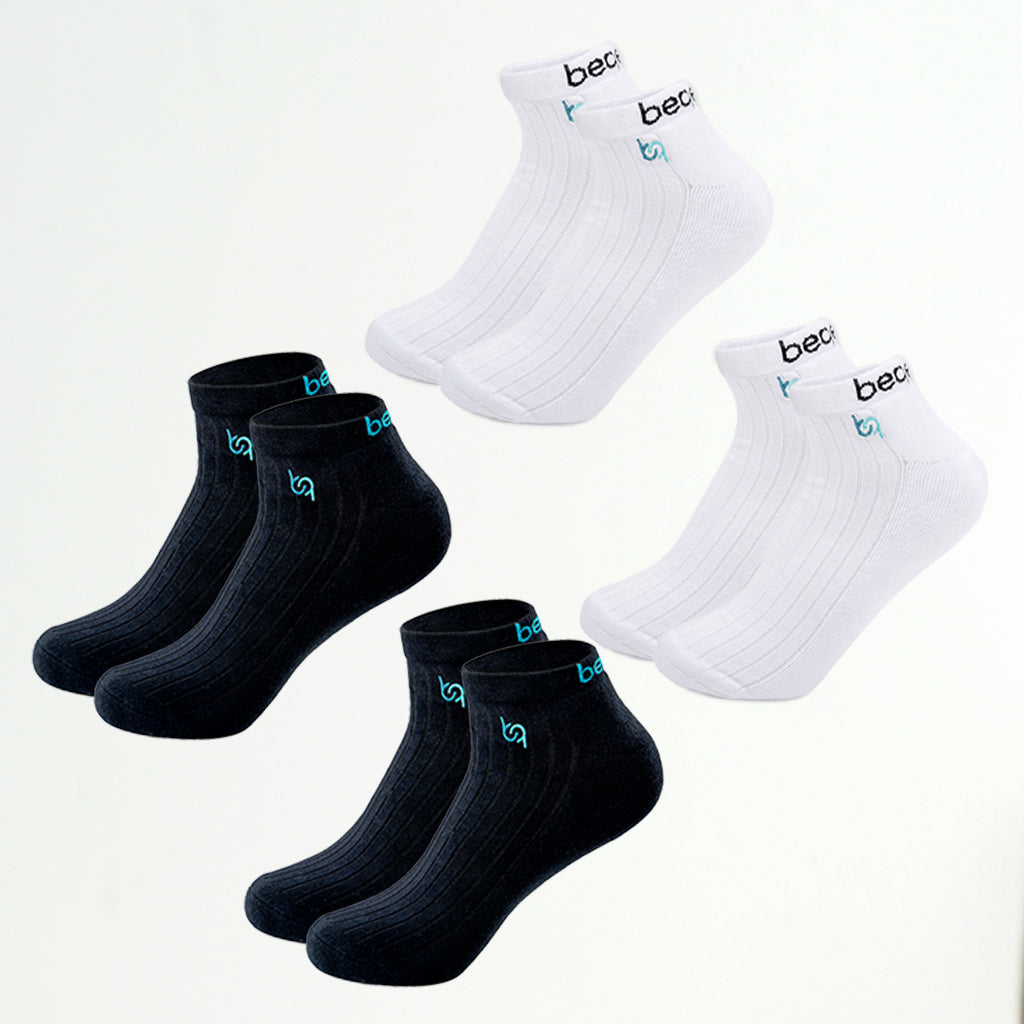 Klassische Sneaker-Socken für Damen, gepolstert