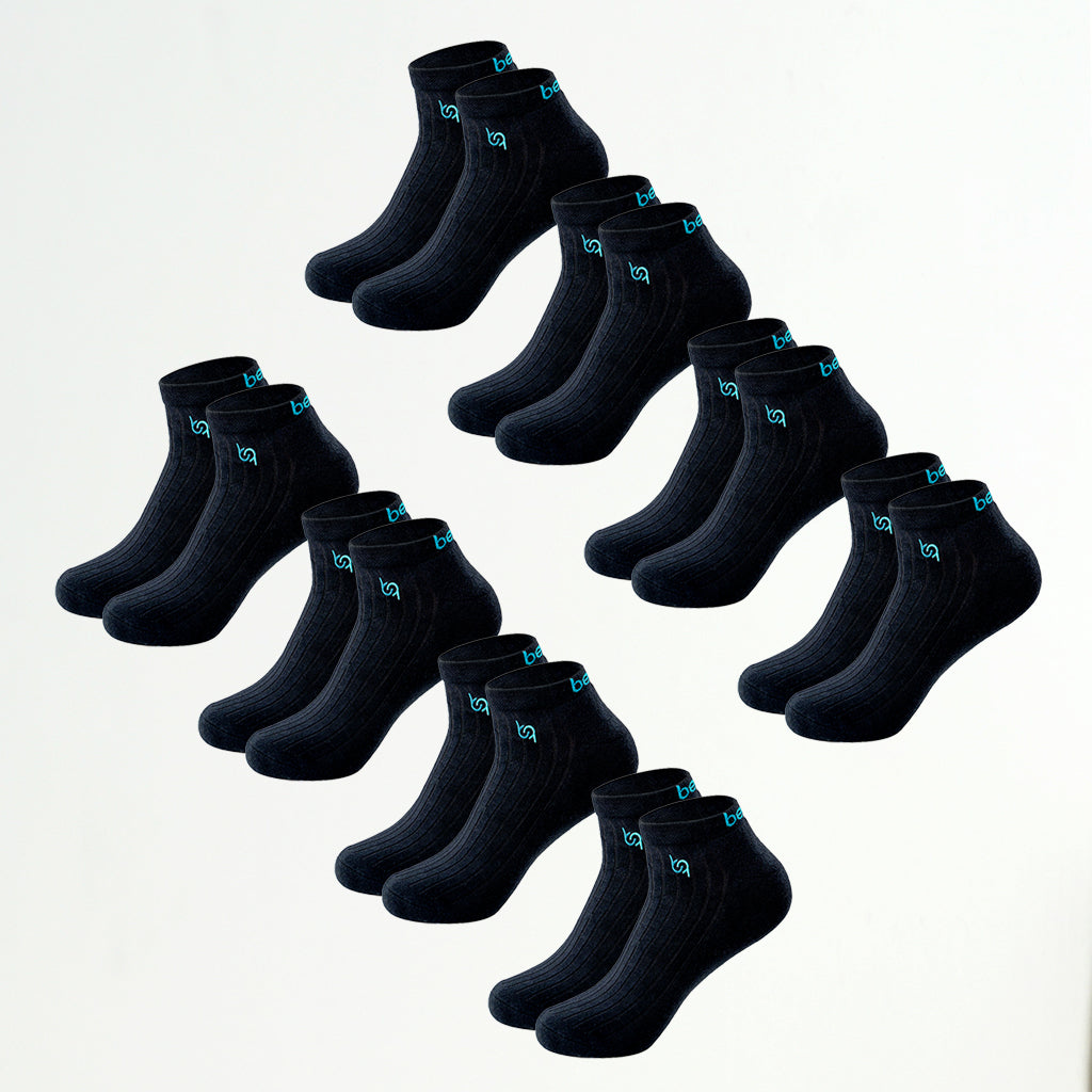 Klassische Sneaker-Socken für Damen, gepolstert
