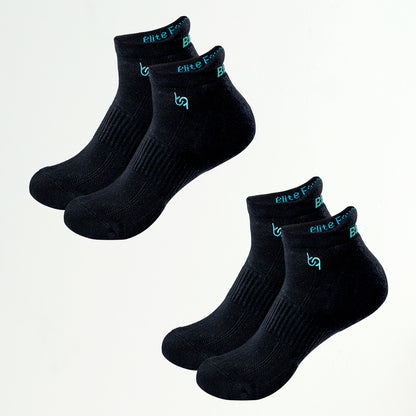 Laufsocken für Damen, stoßdämpfend gepolstert