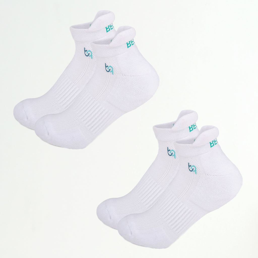 Laufsocken für Herren, stoßdämpfend gepolstert