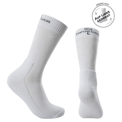 Beqem Crew-Socken aus ägyptischer Baumwolle – langlebig, weich, premium Qualität. Perfekte Passform und atmungsaktiv.