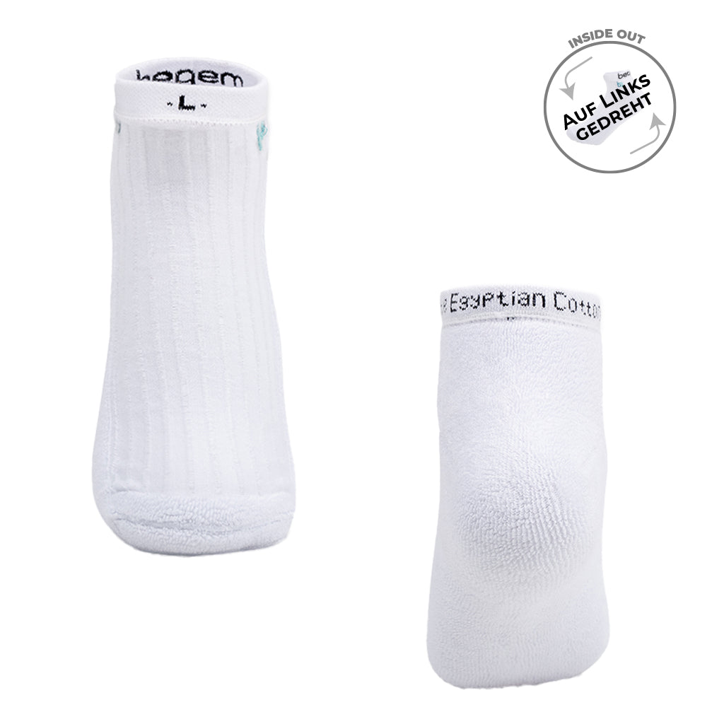 Elegante Damensneaker-Socken, gepolstert